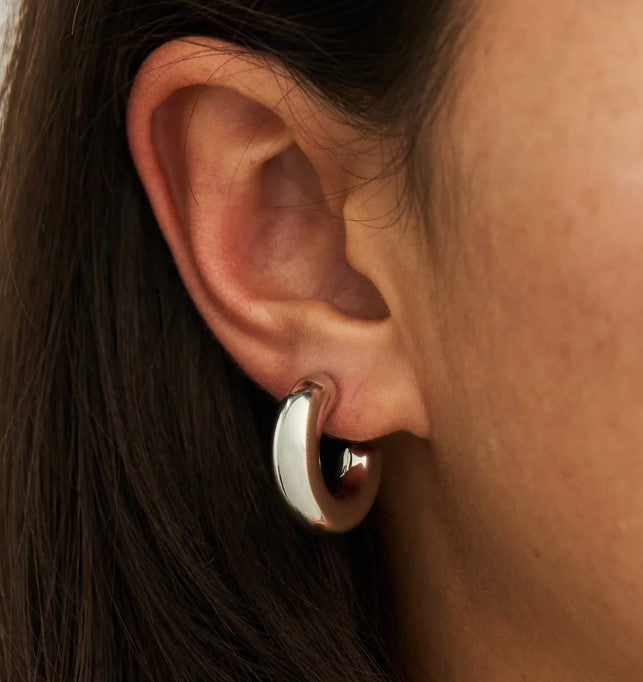 Bubble Mini Hoop Earrings – 27 West Bubble Mini Hoop Earrings – 27 West