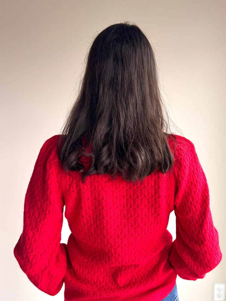 Izzy Puff Shoulder Sweater