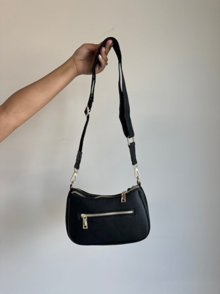 Savannah Crossbody Bag - Black