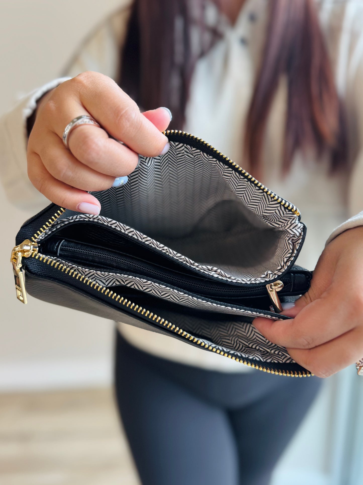 Sedona Purse- Black - 27 West