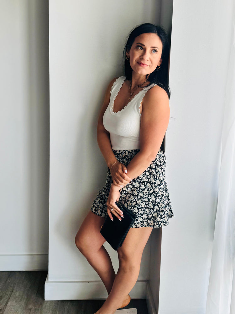 Jolene Floral Print Flowy Shorts