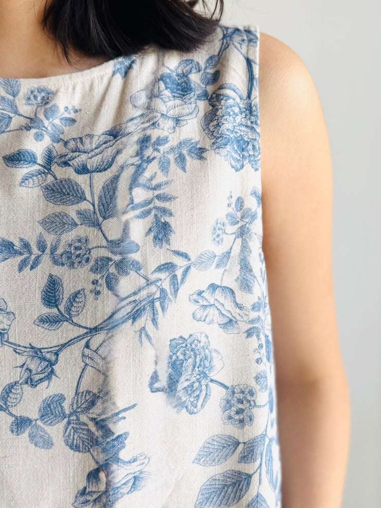 Emmalyn Floral Linen Top