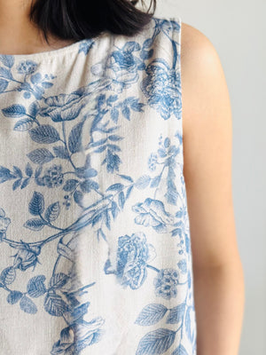 Emmalyn Floral Linen Top