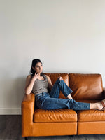 Hayden High Rise Straight Leg Denim