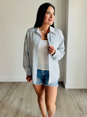 Mckenzie Mixed Gingham Top