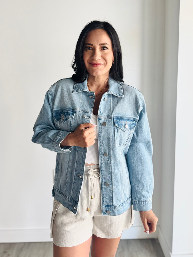 Darian Oversized Denim Jacket