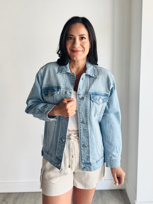 Darian Oversized Denim Jacket