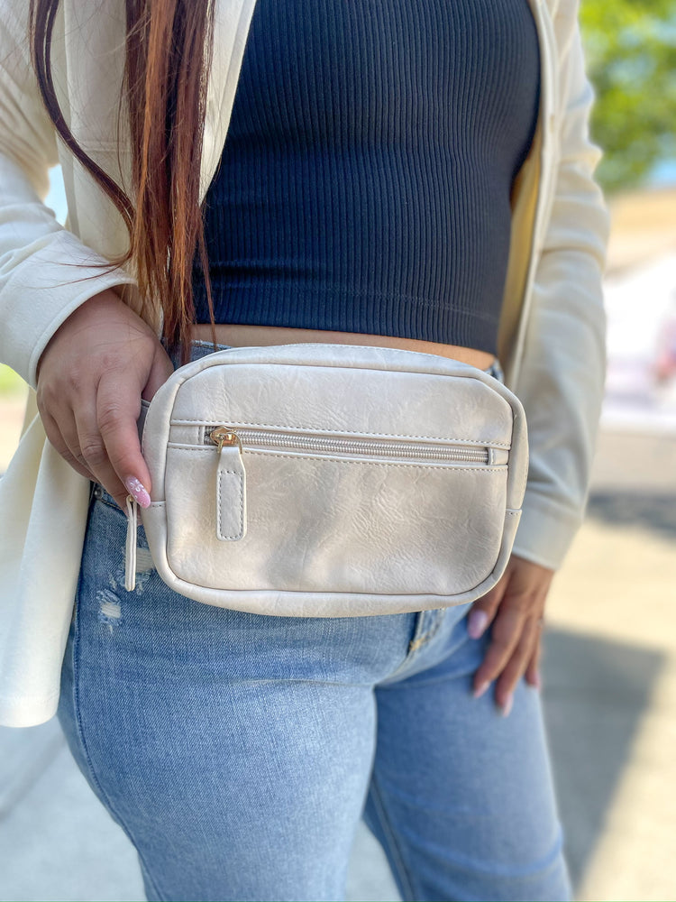 Miami Belt Bag- Ivory