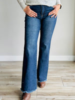 Koda Tummy Control Mid-Rise Flare Denim