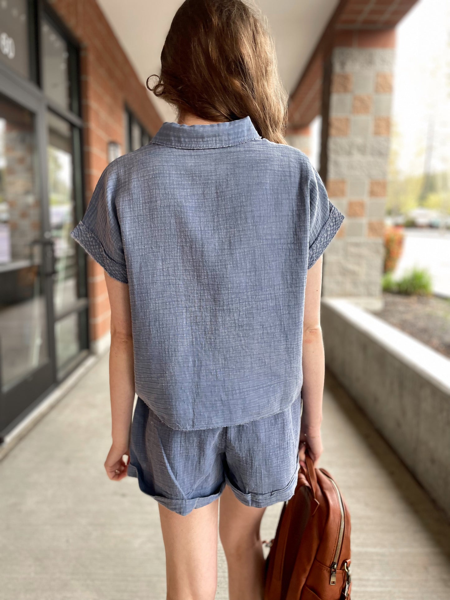 Ada Mineral Washed Shorts - 27 West