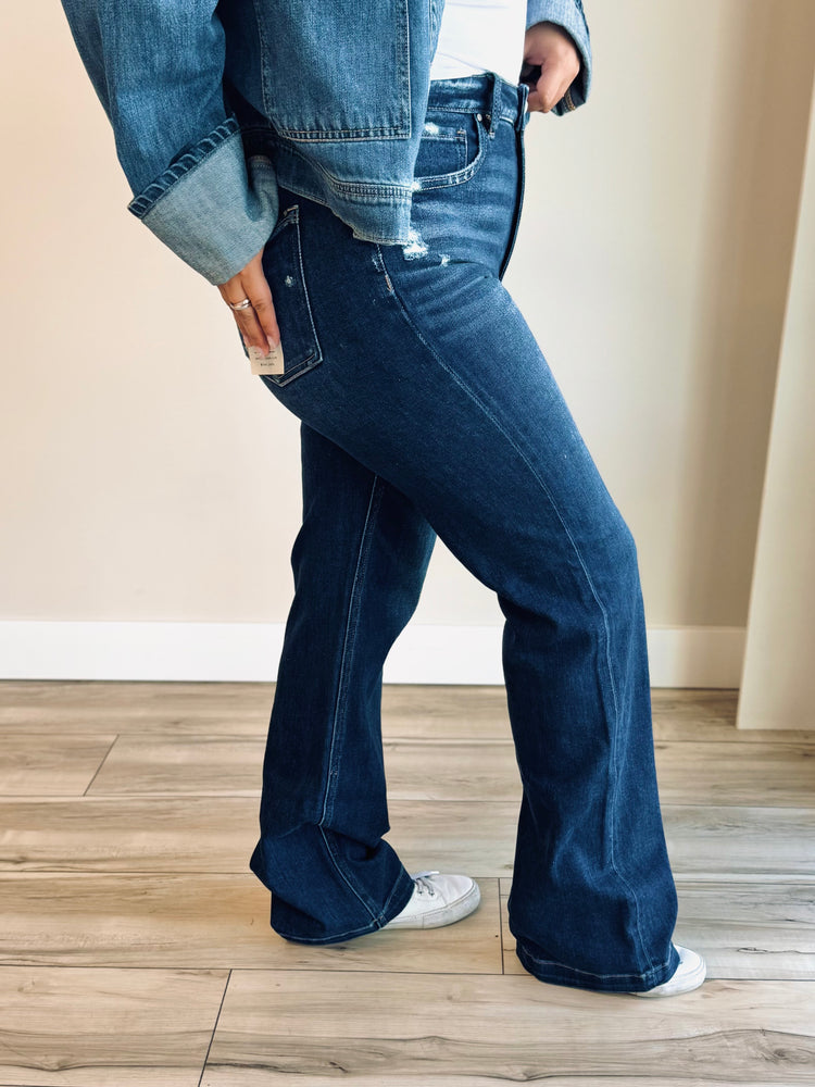 Brooke Tummy Control Straight Denim
