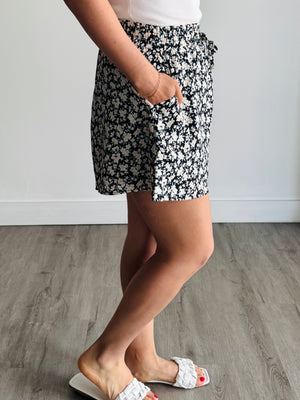 Jolene Floral Print Flowy Shorts