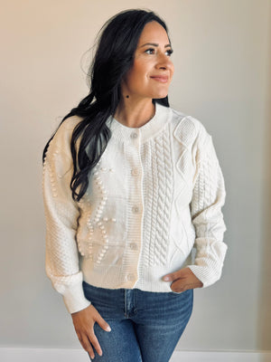 Kristina Cable Knit Cardigan