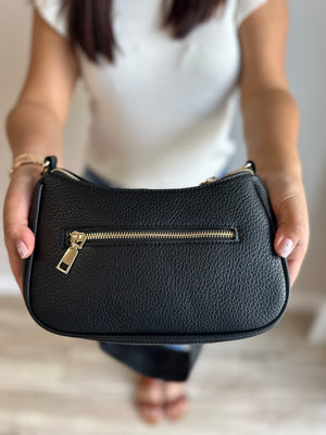 Savannah Crossbody Bag - Black