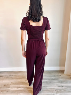 Trina Square Neck Jumpsuit