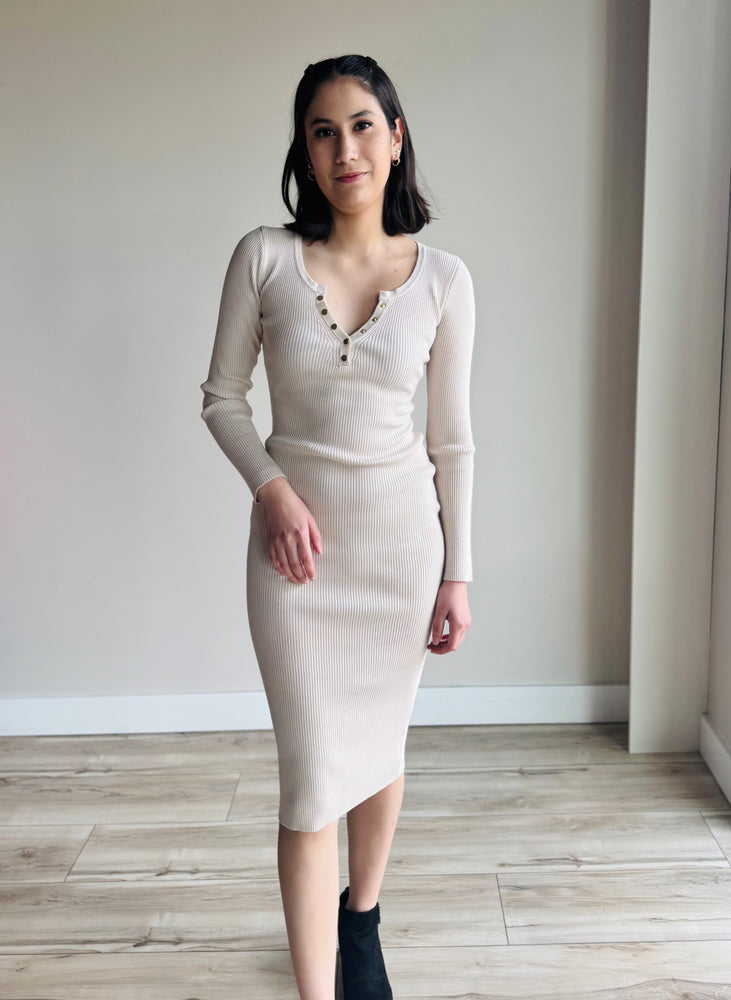 Marissa Bodycon Sweater Midi Dress