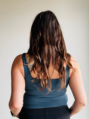 Amari Active Tank Top - Midnight Navy