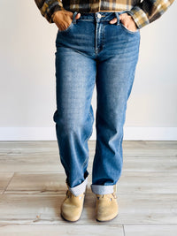 Hudson Mid-Rise Boyfriend Denim