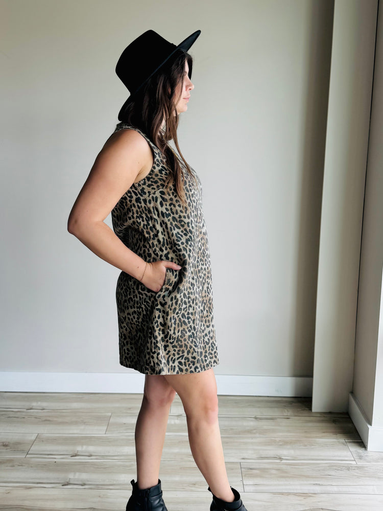 Lauren Animal Print Mini Dress