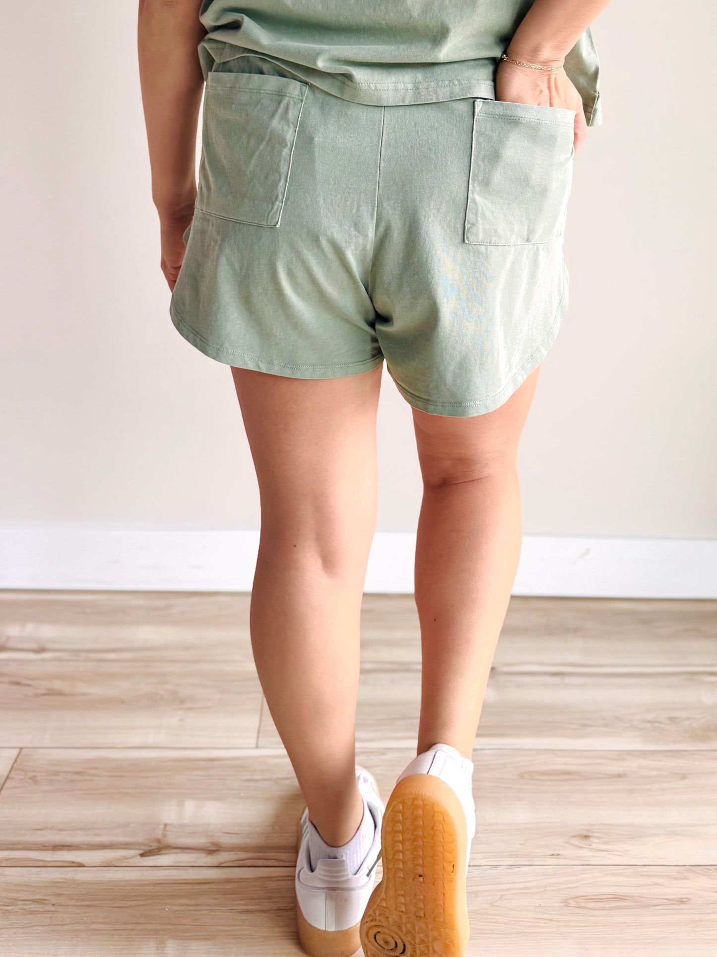Mineral Washed Shorts - 27 West
