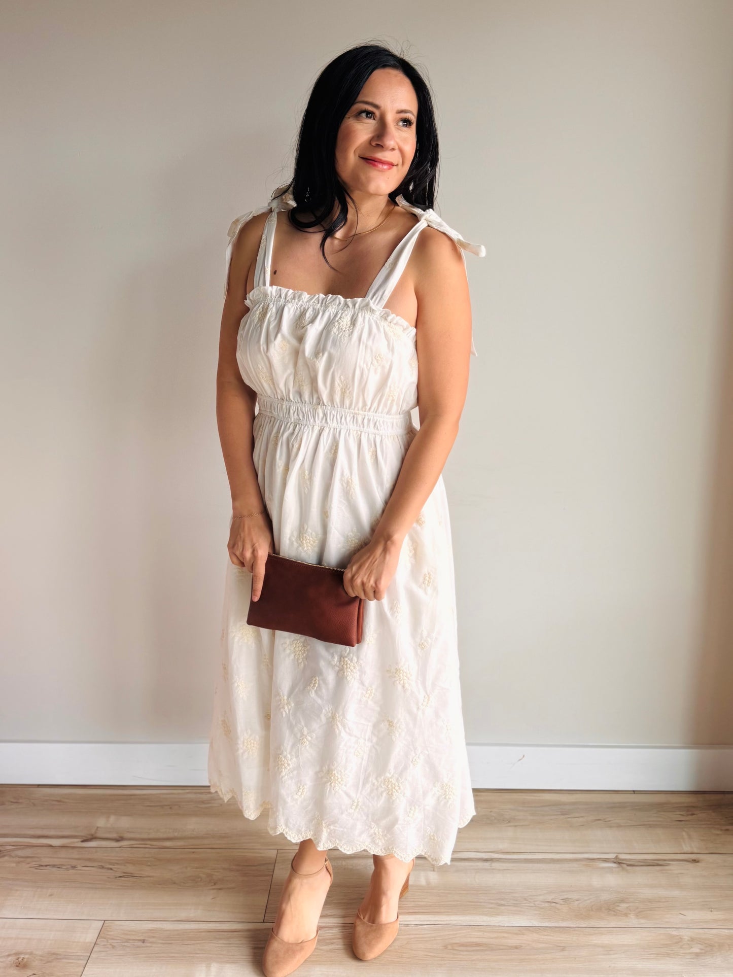 Marie Tie Shoulder Midi Dress - 27 West