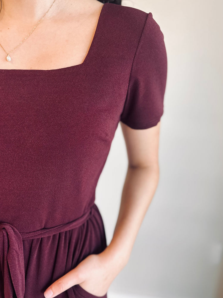 Trina Square Neck Jumpsuit