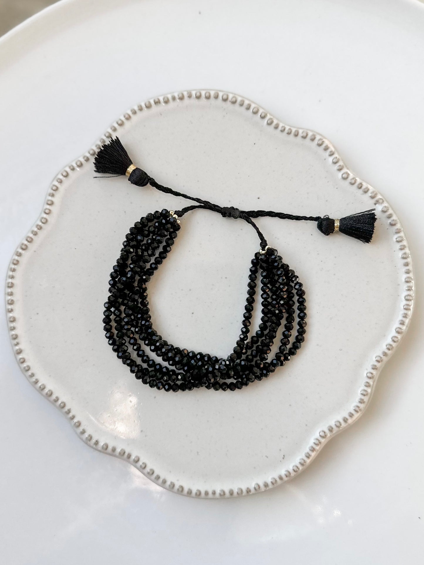 Layered Bead Slide Bracelet - 27 West