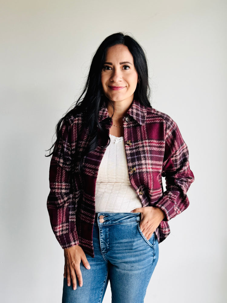 Emily Plaid Shacket