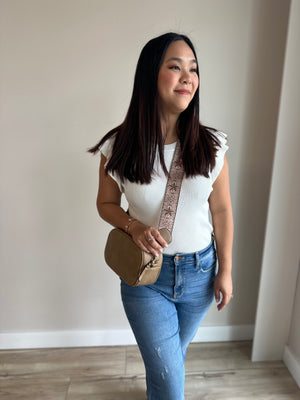 Berlin Crossbody Bag - Tan
