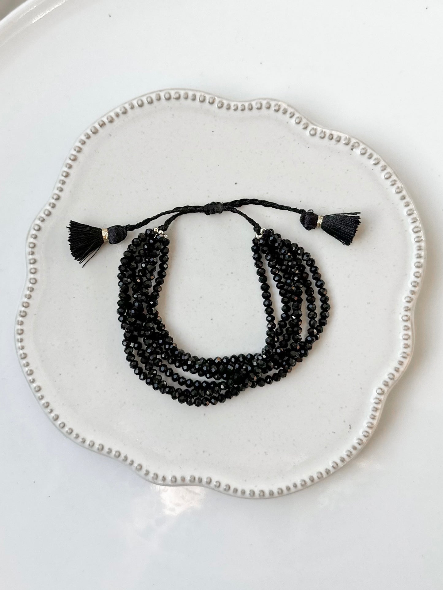 Layered Bead Slide Bracelet - 27 West