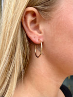 Sleek Hoop Earrings - Gold