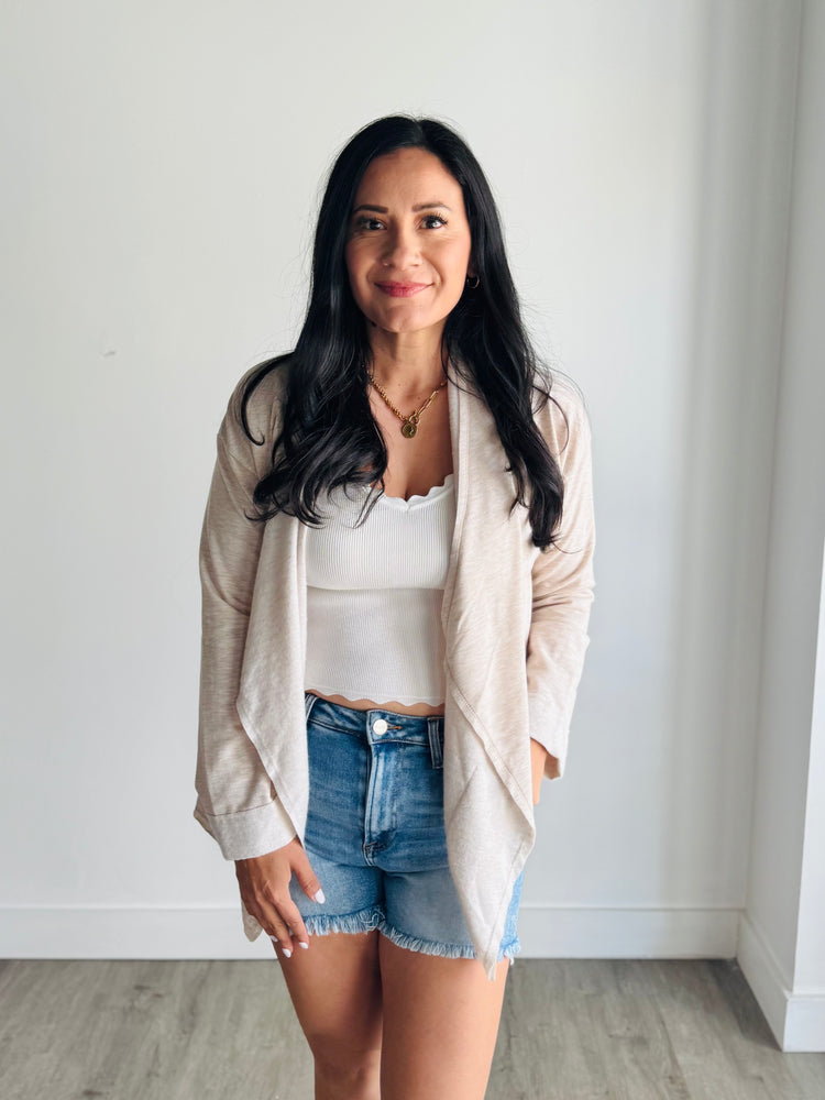 Miranda Open Front Cardigan