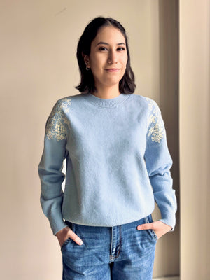 Carmen Embroidered Sweater