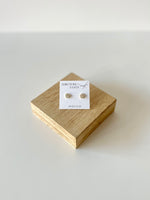 Halo Teardrop Stud - Gold
