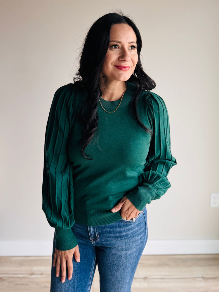 Janelle Stripe Sleeve Top