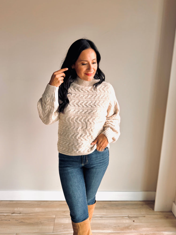 Kennedy Cable Knit Sweater