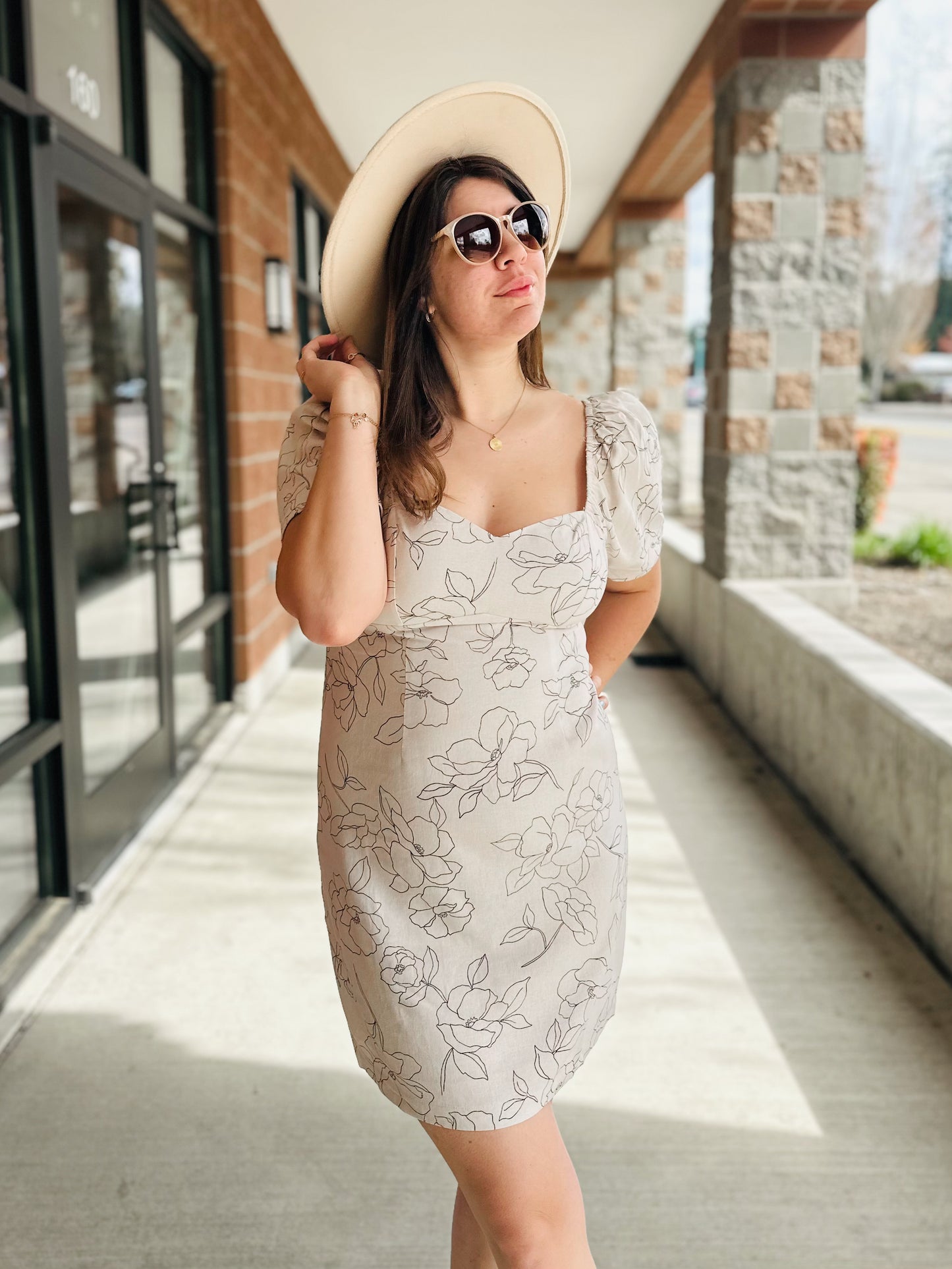 Blakely Floral Mini Dress - 27 West