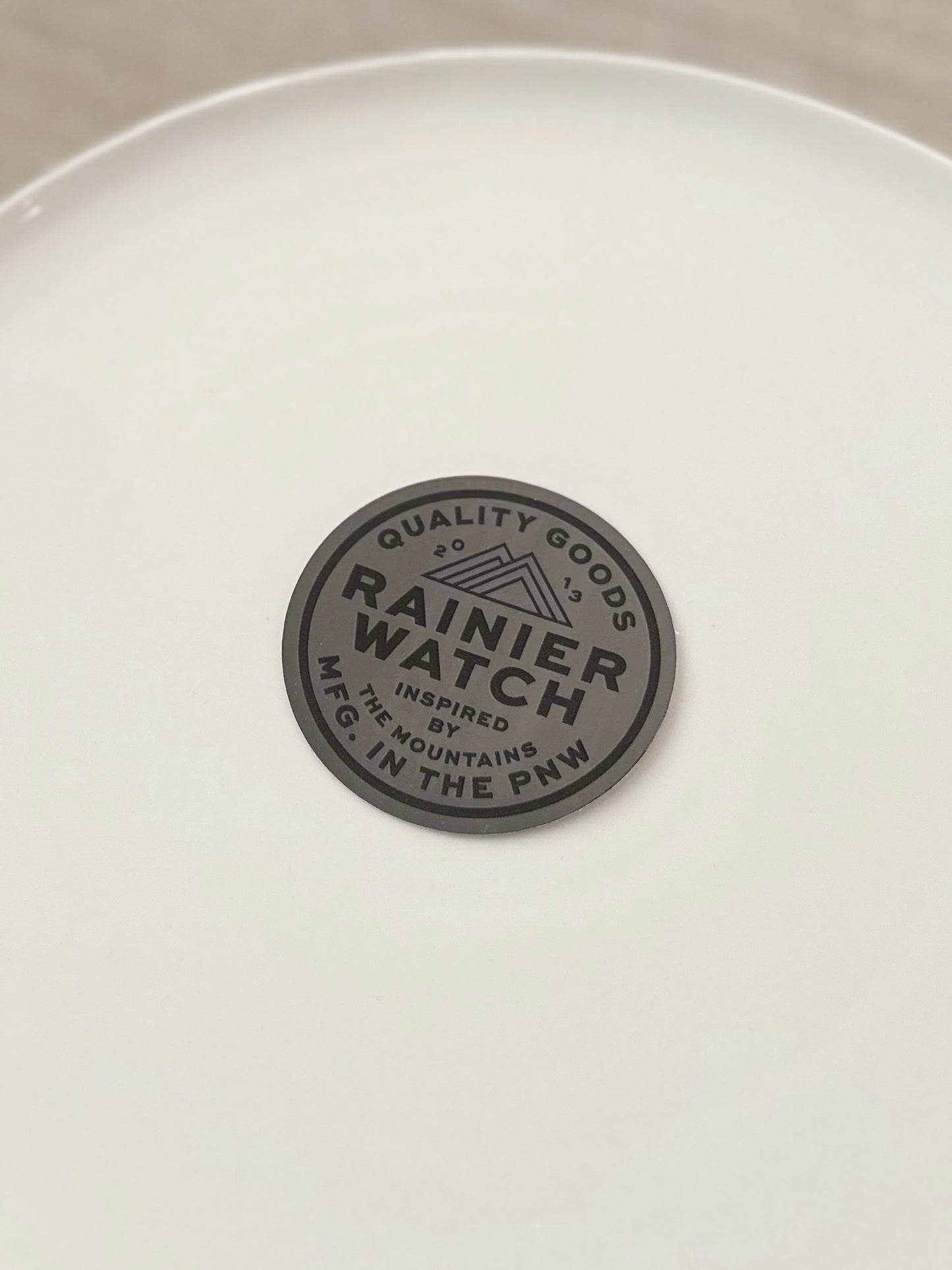 Shiny Rainier Watch Sticker - 27 West