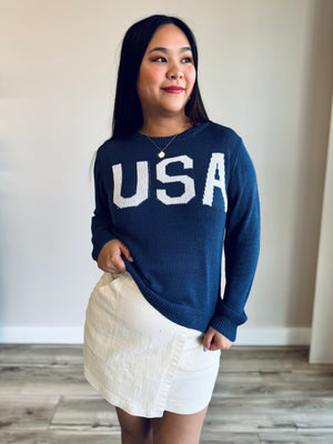 USA Knit Sweater