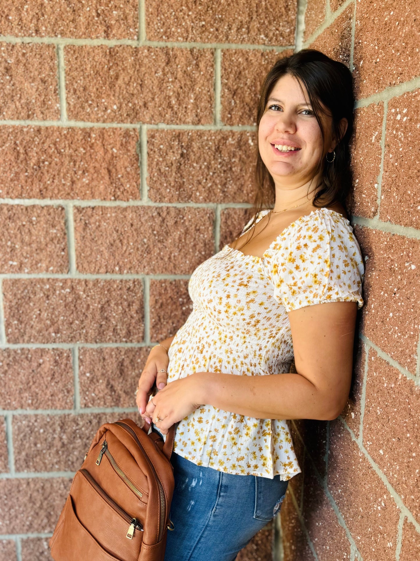 Amiah Floral Babydoll Blouse - 27 West