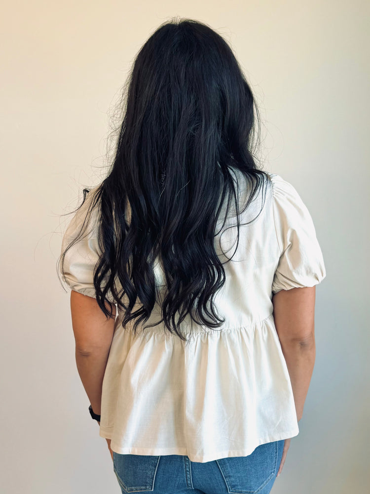 Lola Front Tie Blouse