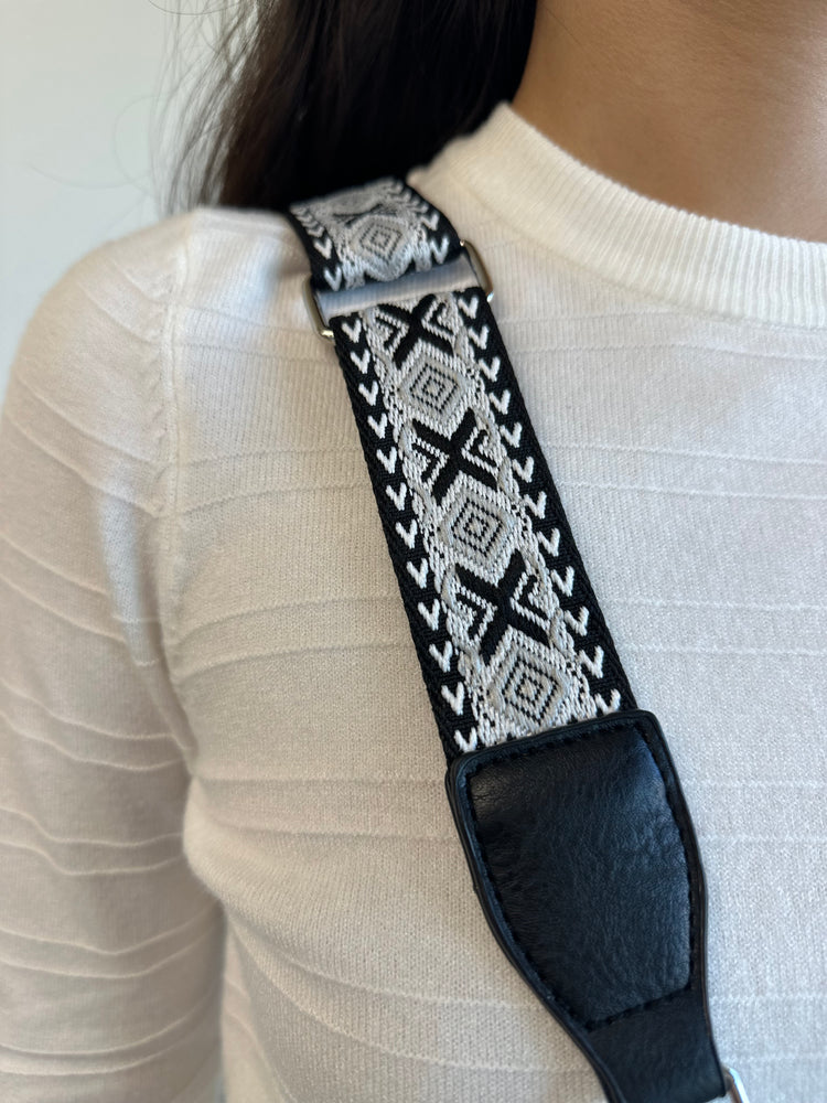 Florence Semi-Circle Belt Bag - Black
