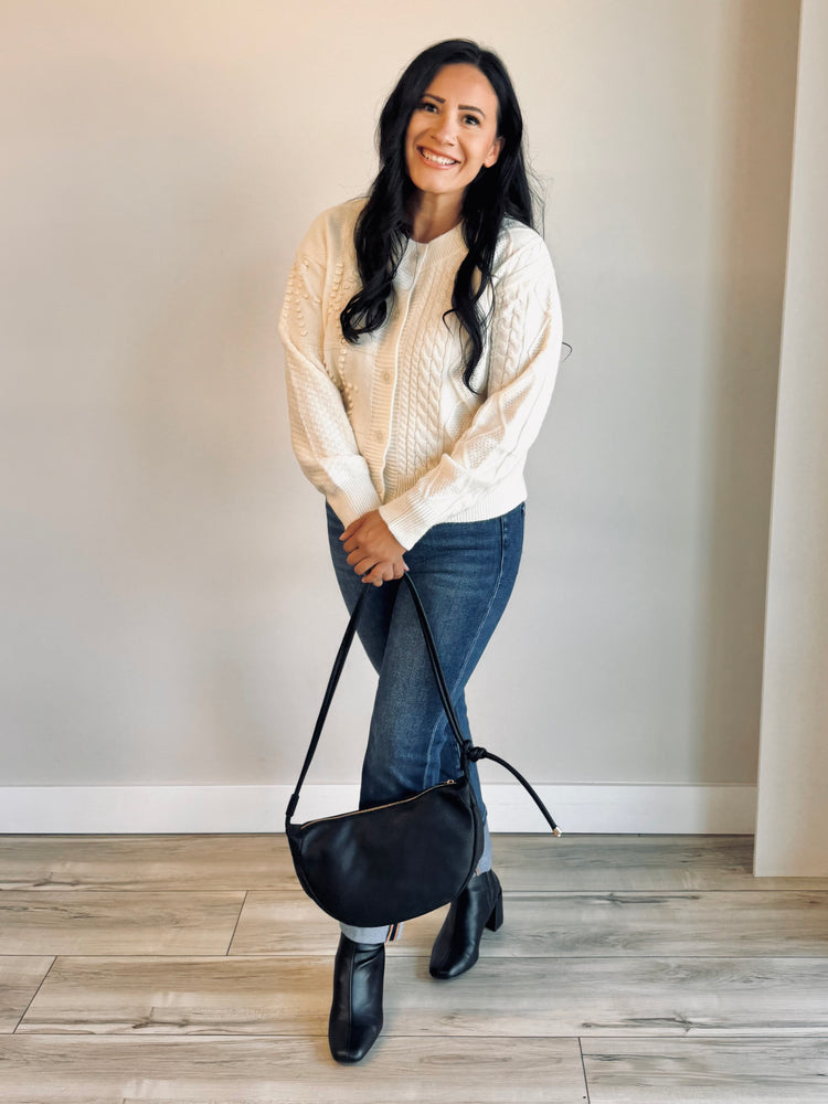 Kristina Cable Knit Cardigan