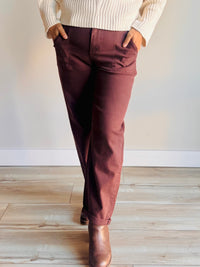 Trista High-Rise Barrel Denim