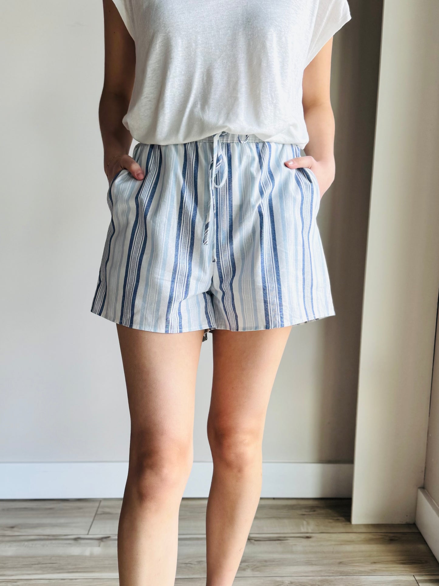 Celeste Striped Shorts - 27 West