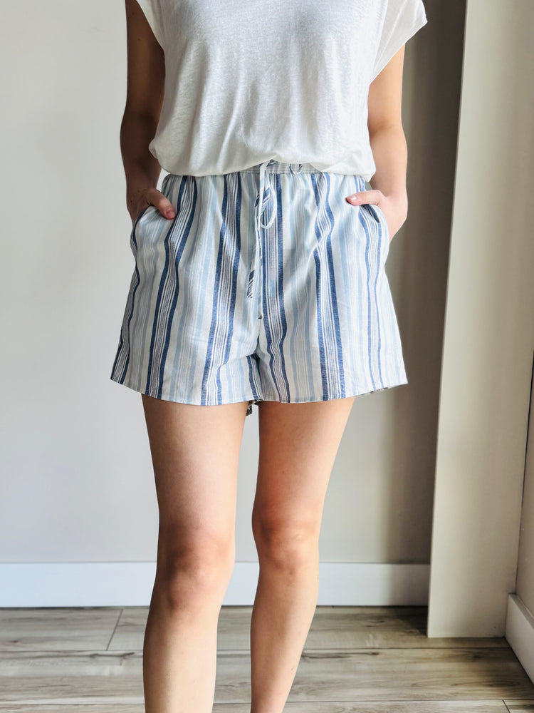 Celeste Striped Shorts