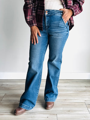 Jayden Tummy Control Bootcut Denim