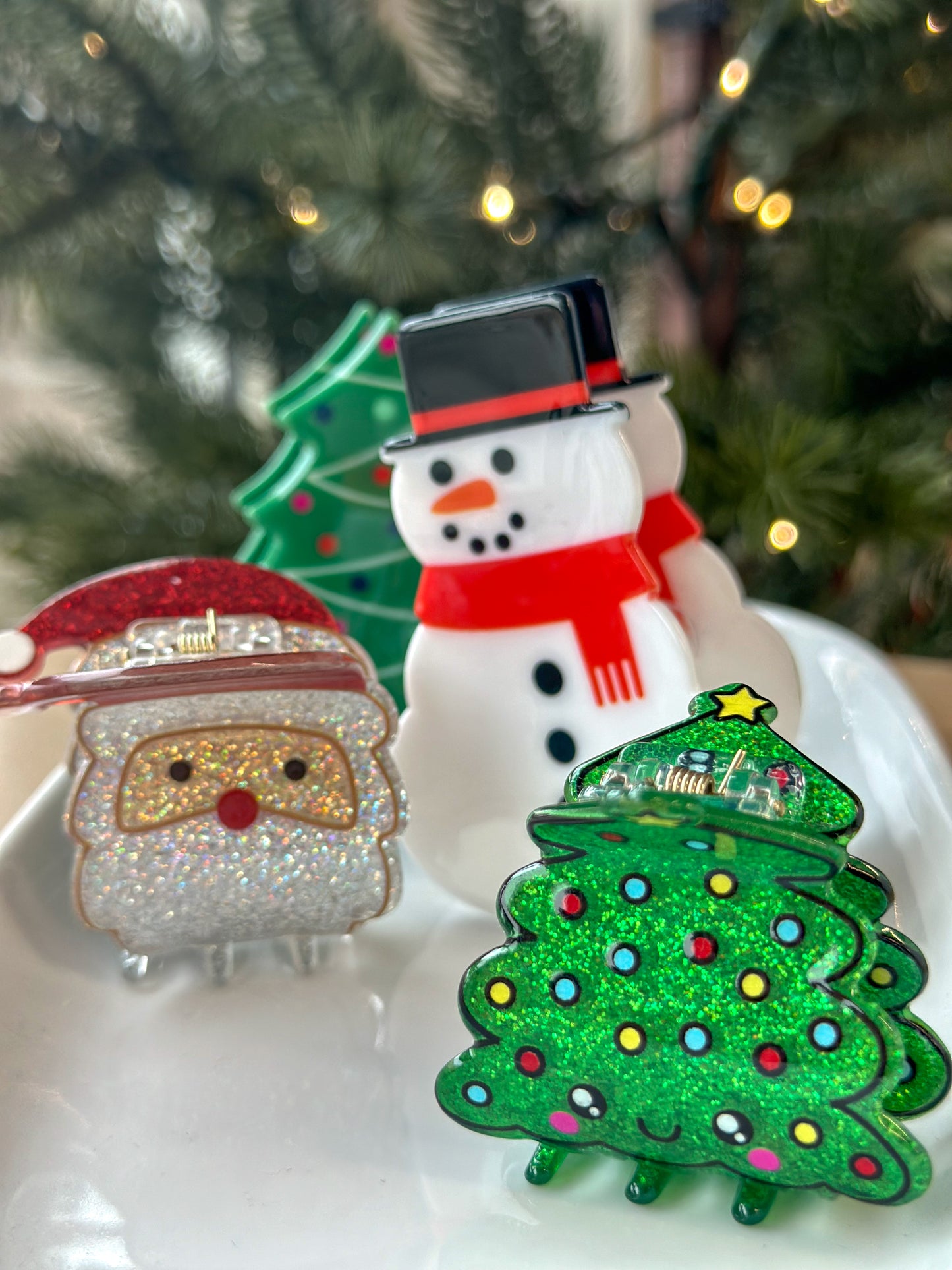 Christmas Claw Clips - 27 West