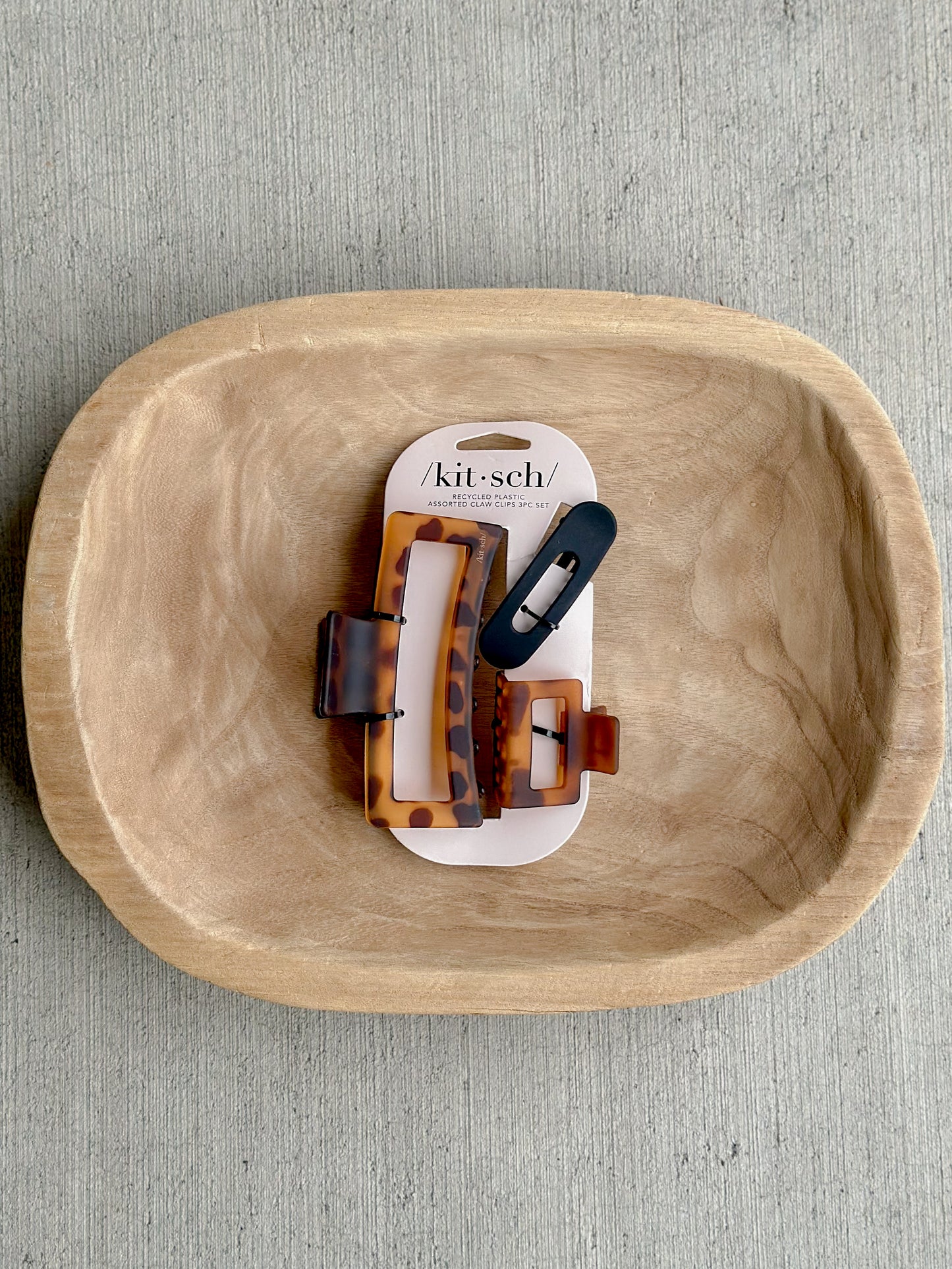 Assorted Claw Clips- Rectangle - 27 West