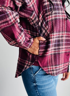 Emily Plaid Shacket